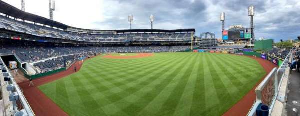 PNC Park, section: 144, row: A, seat: 3