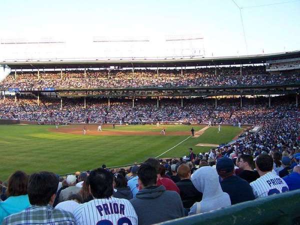 Wrigley Field, section: 205