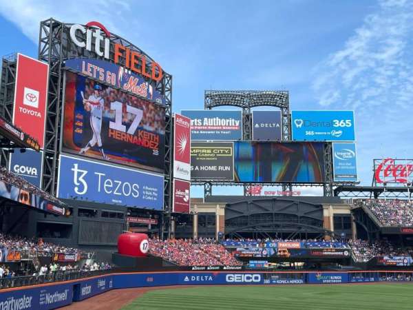 Citi Field, section: 130, row: 17, seat: 1