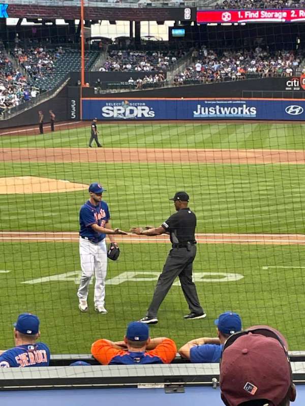 Citi Field, section: 114, row: 6, seat: 16