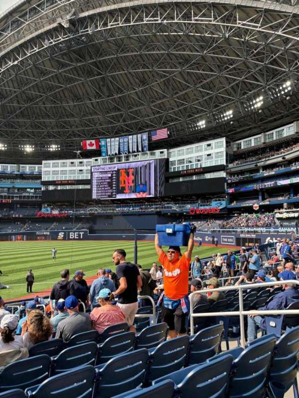 Rogers Centre, section: 114, row: 20, seat: 6