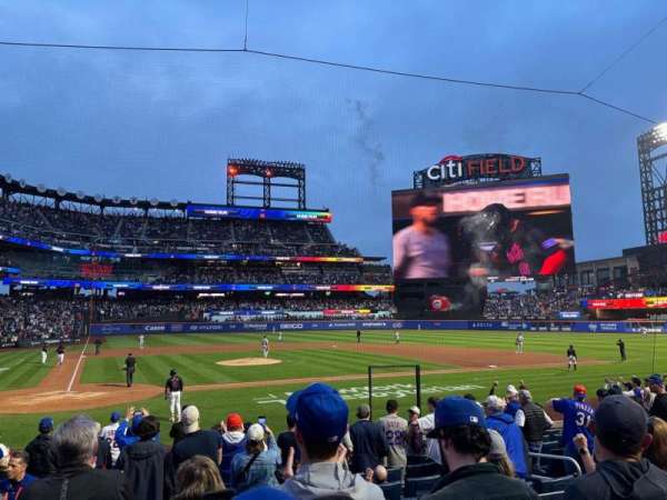 Citi Field, section: 12, row: 4, seat: 7