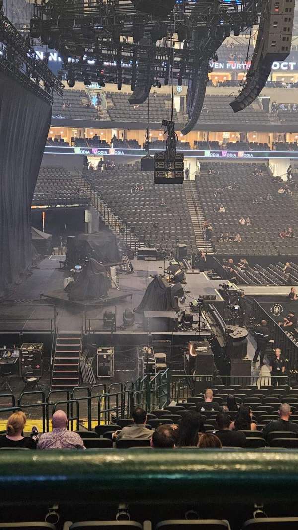 American Airlines Center, section: 201, row: W, seat: 13