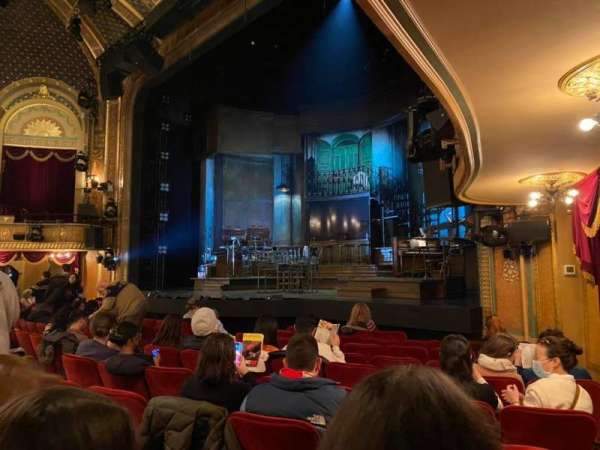 Walter Kerr Theatre, section: Orchestra R, row: L, seat: 20