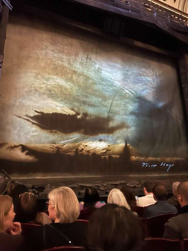 Sondheim Theatre, West End, section: Stalls, row: E, seat: 23