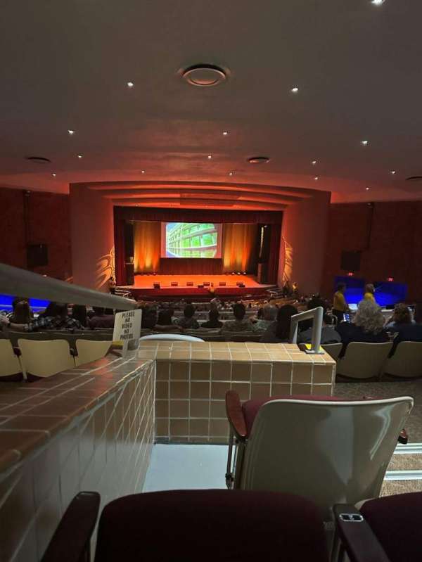 Peabody Auditorium, section: Balcony 22, row: M, seat: 2