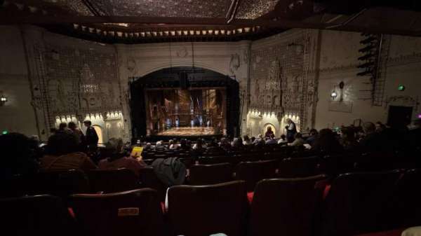 Orpheum Theatre, San Francisco, section: Mezzanine R, row: L, seat: 116