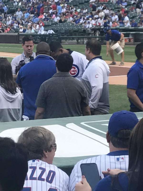 Wrigley Field, section: 13, row: 10, seat: 5