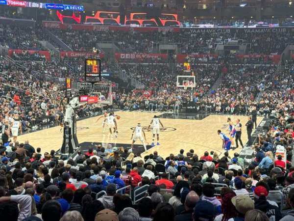 Crypto.com Arena, section: 106, row: 17, seat: 13