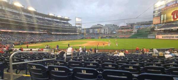 Nationals Park, section: 131, row: W, seat: 14