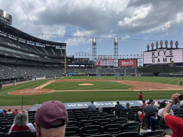 Rate Field, section: 127, row: 16, seat: 4
