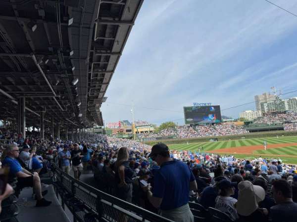Wrigley Field, section: 215, row: 1, seat: 14