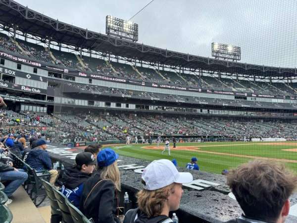 Rate Field, section: 124, row: 6, seat: 1