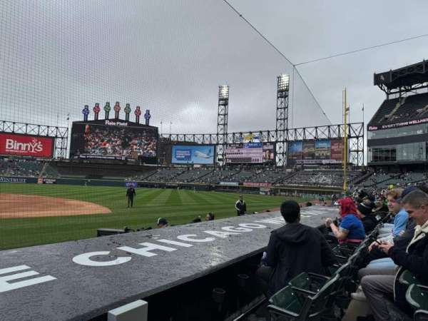 Rate Field, section: 124, row: 6, seat: 1