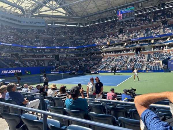 Arthur Ashe Stadium, section: 24, row: D, seat: 5