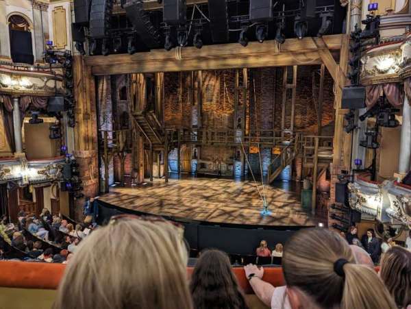Victoria Palace Theatre, section: Royal Circle, row: C, seat: 9