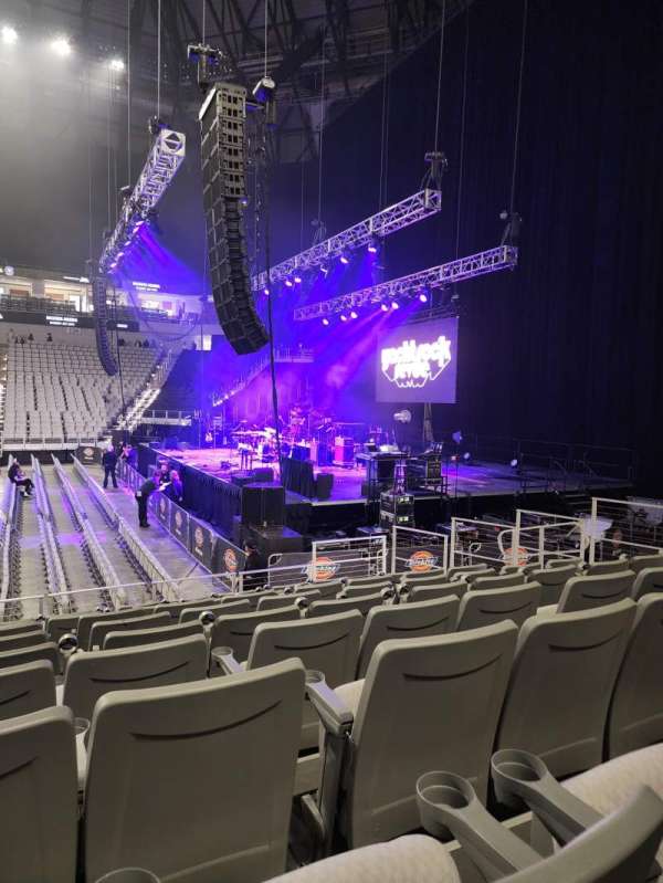 Dickies Arena, section: 104, row: 10, seat: 12