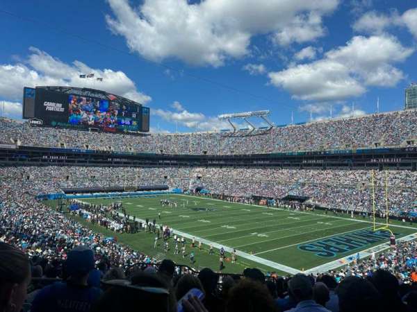 Bank of America Stadium, section: 336, row: 14, seat: 15