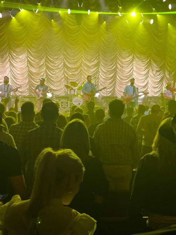 Ryman Auditorium, section: MF-5, row: M, seat: 3