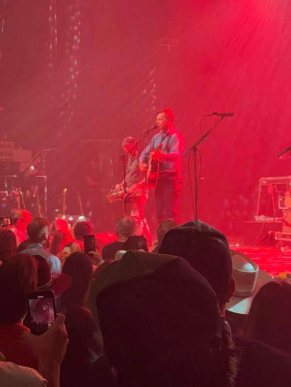 Ryman Auditorium, section: MF-1, row: K, seat: 4