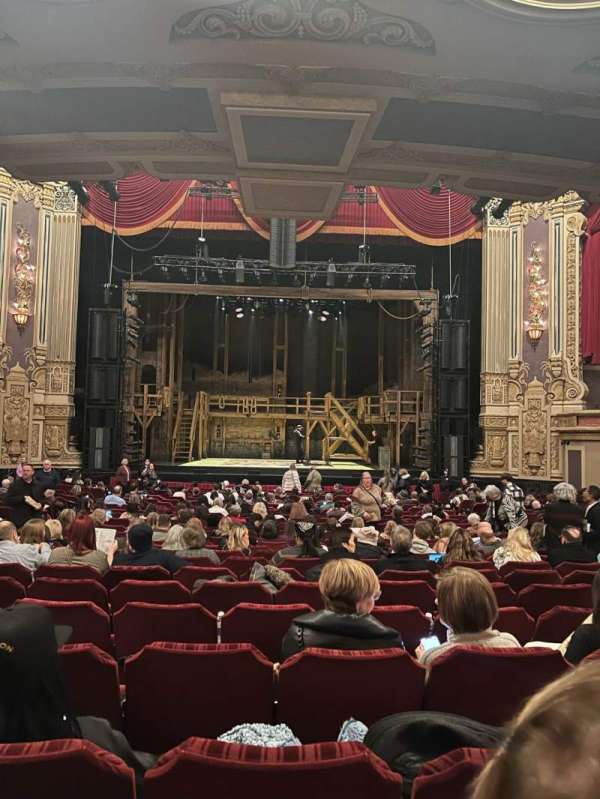 James M. Nederlander Theatre, section: Orchestra C, row: Y, seat: 107