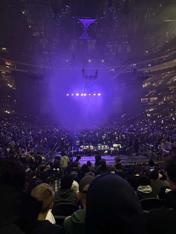 Xfinity Mobile Arena, section: 107, row: 16, seat: 2