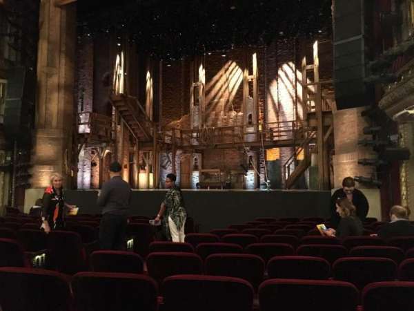 CIBC Theatre, section: Orchestra R, row: M, seat: 10