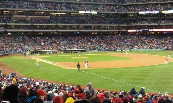 Citizens Bank Park, section: 109, row: 36, seat: 10