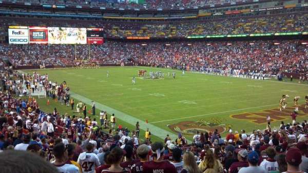 Northwest Stadium, section: 136, row: 27, seat: 1
