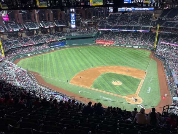 Globe Life Field, section: 310, row: 14, seat: 15