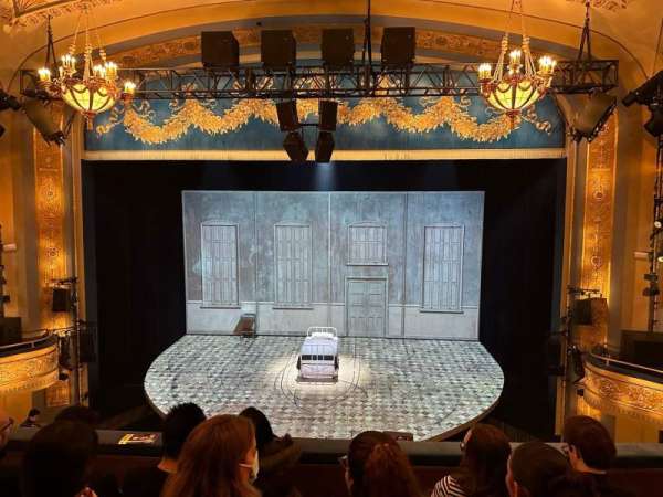 Gerald Schoenfeld Theatre, section: Mezzanine C, row: D, seat: 110