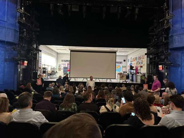 Hayes Theater, section: Orchestra C, row: N, seat: 107