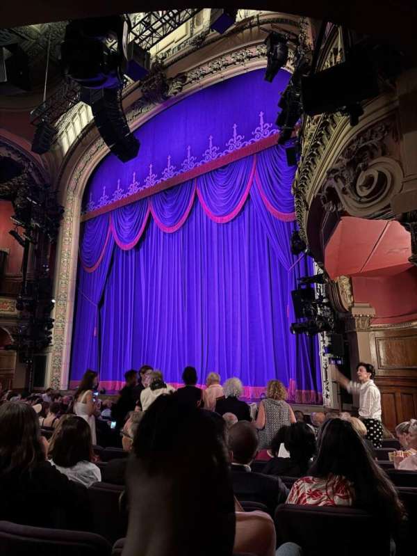 Lyceum Theatre, Broadway, section: Orchestra R, row: L, seat: 18