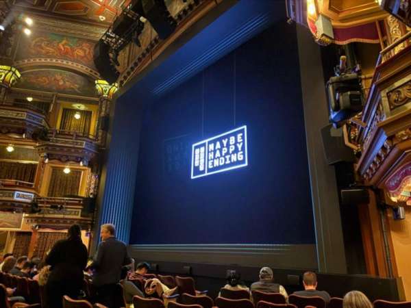 Belasco Theatre, section: Orchestra R, row: H, seat: 14