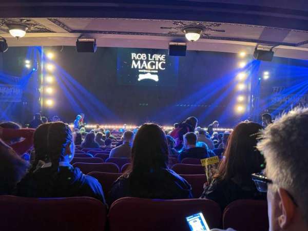 Broadhurst Theatre, section: Orchestra C, row: R, seat: 104