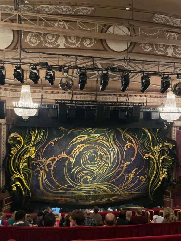 Imperial Theatre, section: Front Mezzanine LC, row: B, seat: 212