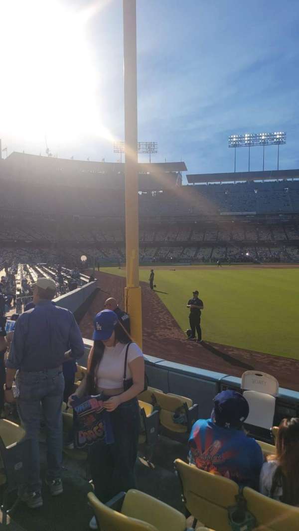 Dodger Stadium, section: 50FD, row: F, seat: 5