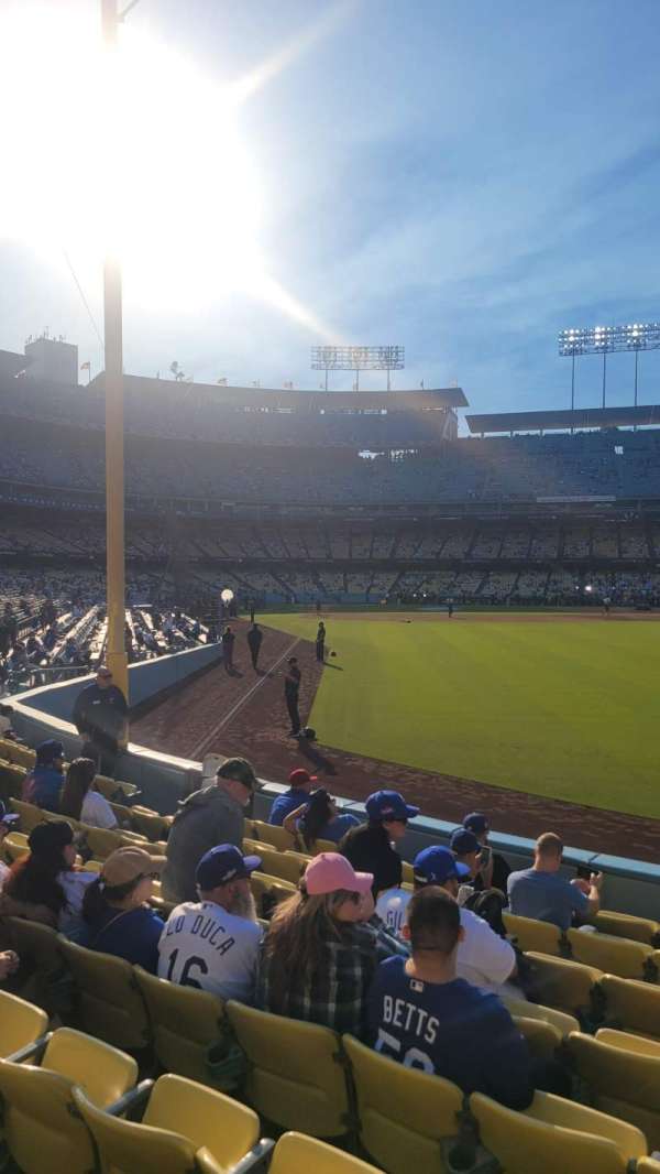 Dodger Stadium, section: 50FD, row: H, seat: 17