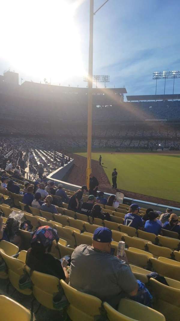Dodger Stadium, section: 50FD, row: M, seat: 15