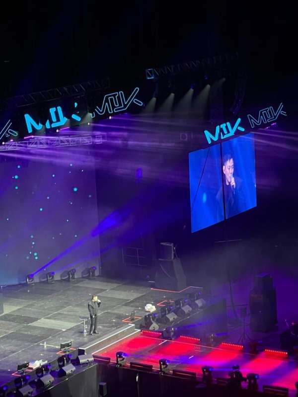 Accor Arena, section: Balcon O, row: 87, seat: 24