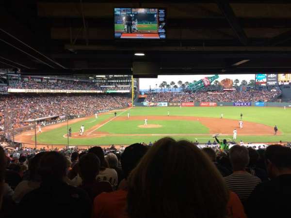 Oracle Park, section: 109, row: 41, seat: 10