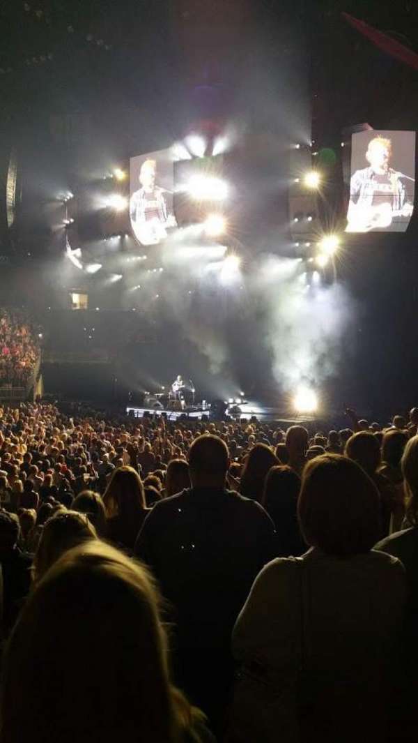 KFC Yum! Center, section: 106, row: M, seat: 14