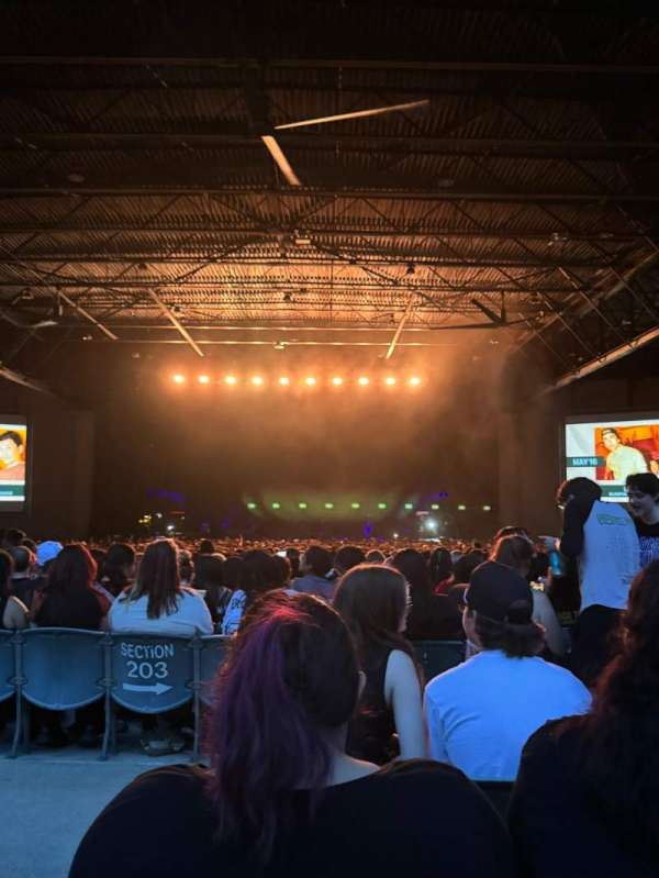 Lakewood Amphitheatre, section: 203, row: CCC, seat: 30