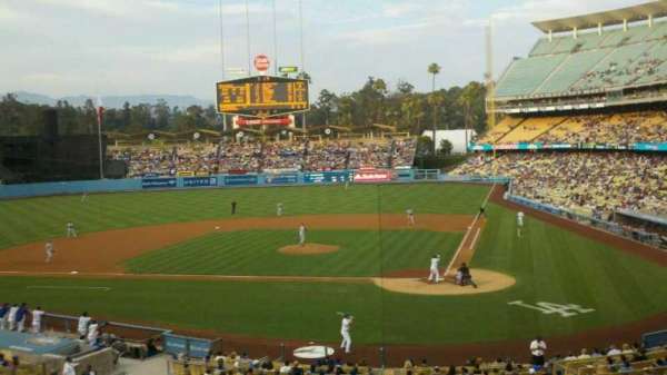 Dodger Stadium, section: 117LG, row: F, seat: 1