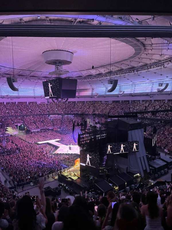 BC Place, section: 432, row: YY, seat: 102