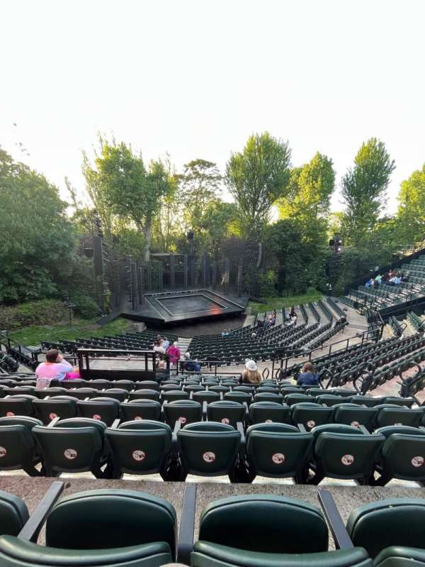 Regent's Park Open Air Theatre, section: Upper, row: T, seat: 82