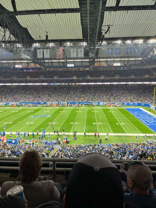 Ford Field, section: 209, row: 3, seat: 15