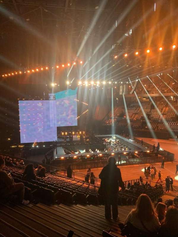Accor Arena, section: Gradin P, row: 3, seat: 12