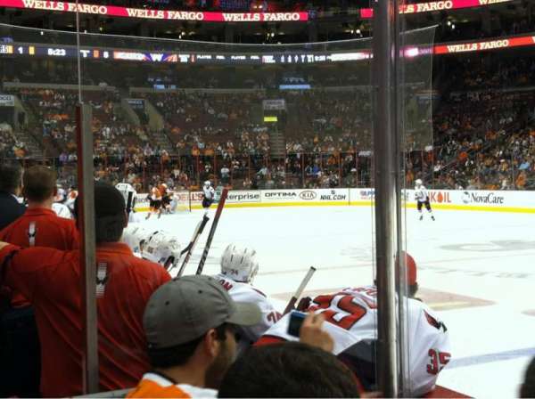 Xfinity Mobile Arena, section: 102, row: BB, seat: 3