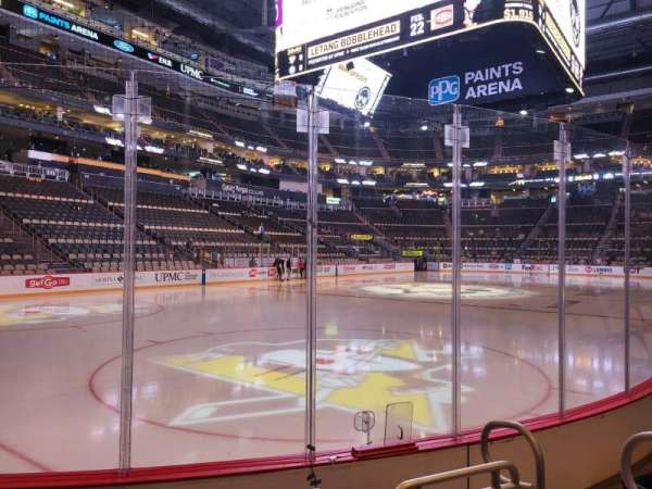 PPG Paints Arena, section: 105, row: D, seat: 4